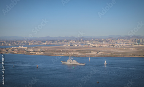 Navy Ship in San Diego