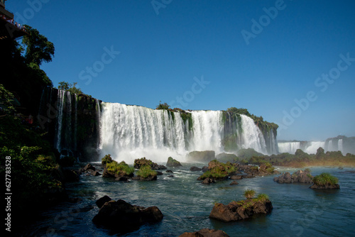 Photo of the Iguazu Falls in Brazil
