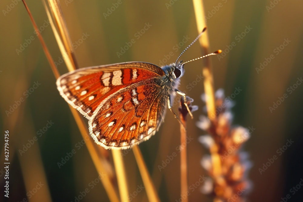 Obraz premium butterfly on a tree