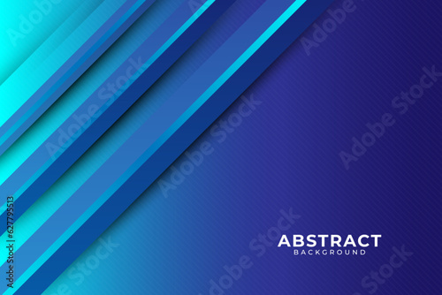 Modern gradient blue abstract background design