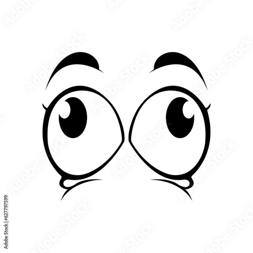 Expression eye Cartoon
