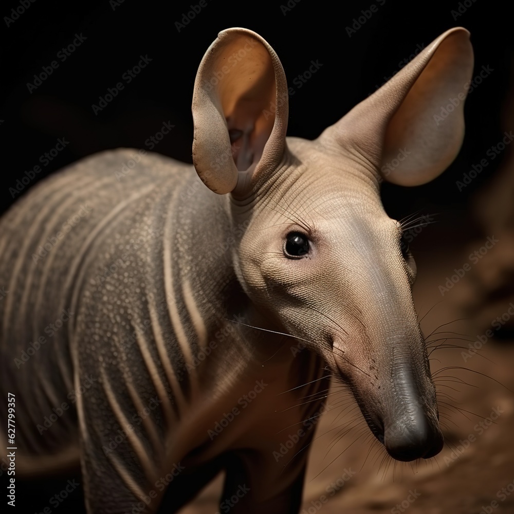 Aardvark A nocturnal mammal native to Africa. Generated AI