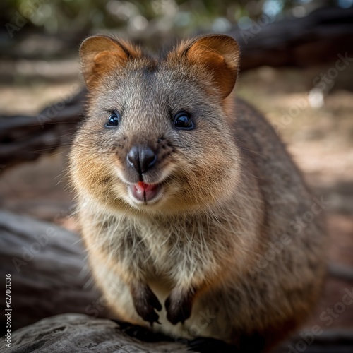 Quokka This small marsupial is found only in West. Generated AI