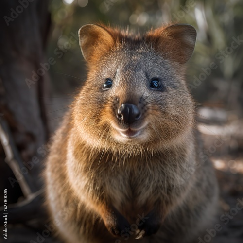Quokka This small marsupial is found only in West. Generated AI