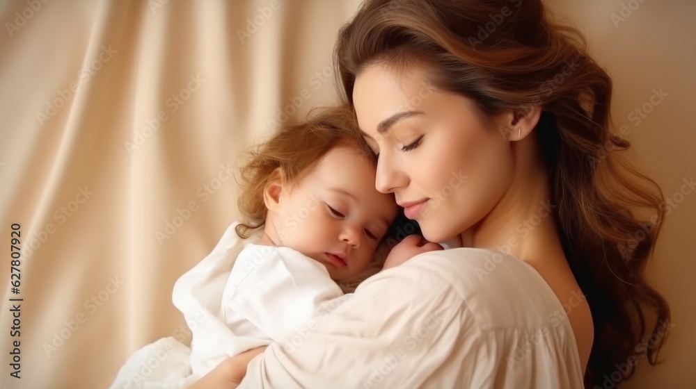 The Bond of Motherhood: A Portrait of a Mother and Child