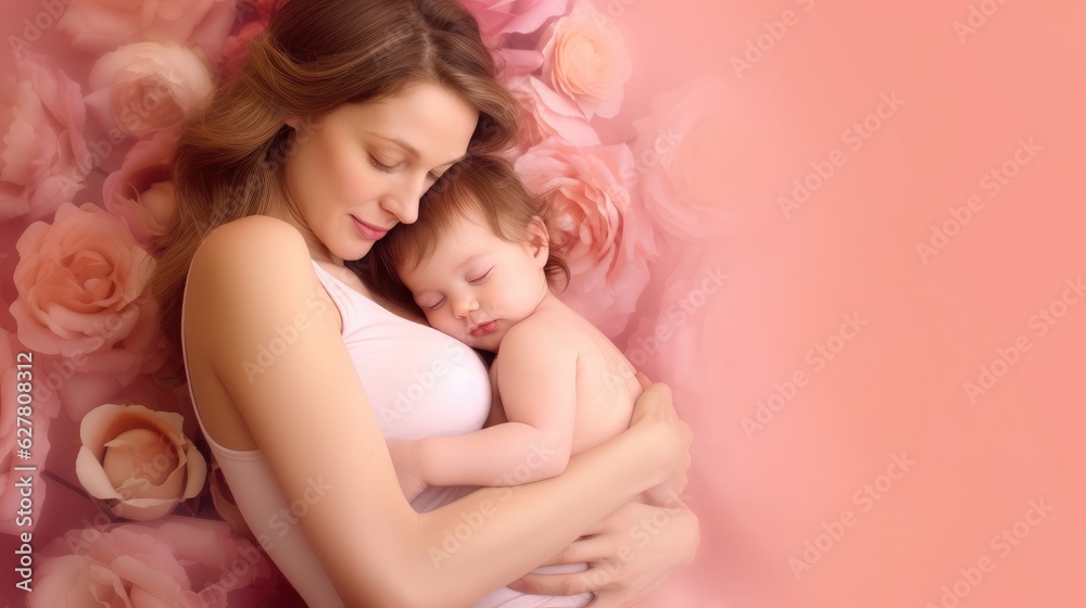 The Bond of Motherhood: A Portrait of a Mother and Child The Bond of Motherhood: A Portrait of a Mother and Child