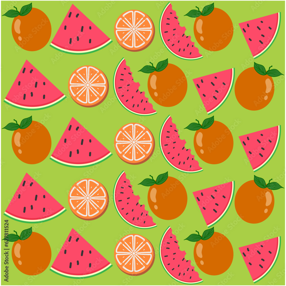 seamless pattern with fruits seamless pattern with fruits