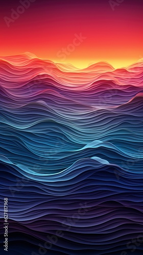Stunning Minimalist Gradient Backgrounds for Digital Devices  High-Quality Wallpapers for iPhone  Android  MacBook  Desktop  Tablet  and Windows. Generative AI