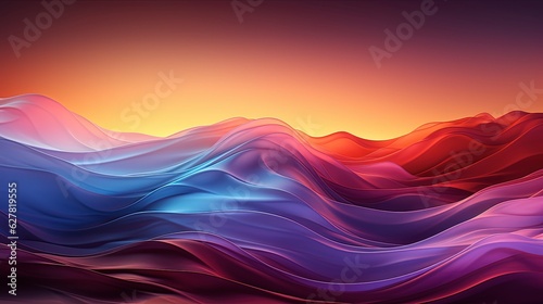 Stunning Minimalist Gradient Backgrounds for Digital Devices: High-Quality Wallpapers for iPhone, Android, MacBook, Desktop, Tablet, and Windows. Generative AI