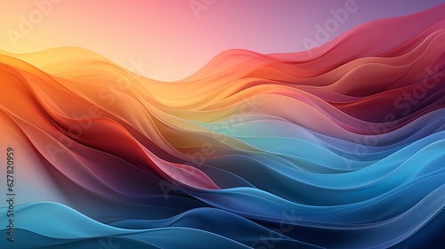 Stunning Minimalist Gradient Backgrounds: High-Quality Wallpapers for iPhone, MacBook, Android, Windows, iPad. Generative AI