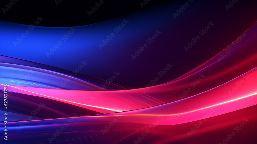 A vibrant abstract background with flowing blue and pink wavy lines A vibrant abstract background with flowing blue and pink wavy lines