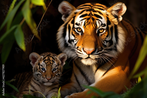 Tiger Familie