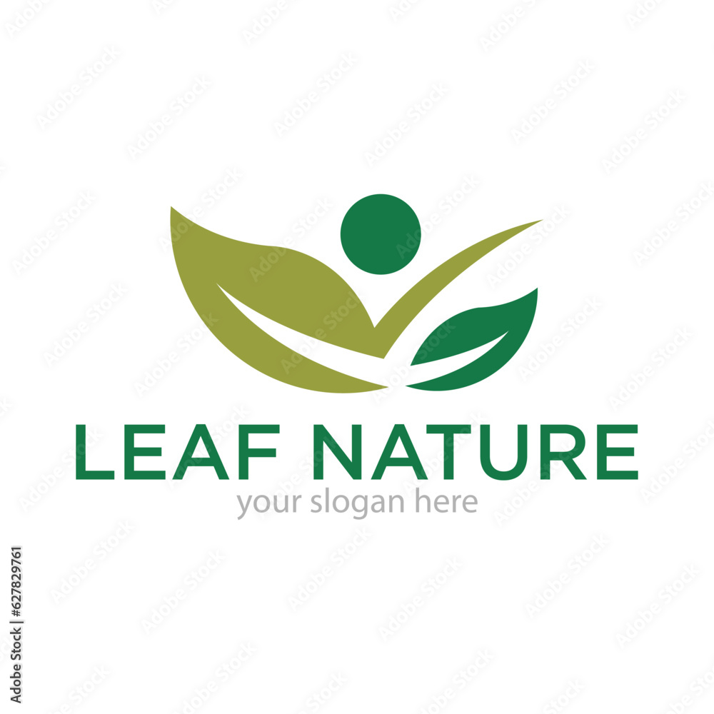 Leaf Nature or Ecology Logo Design Vector Leaf Nature or Ecology Logo Design Vector