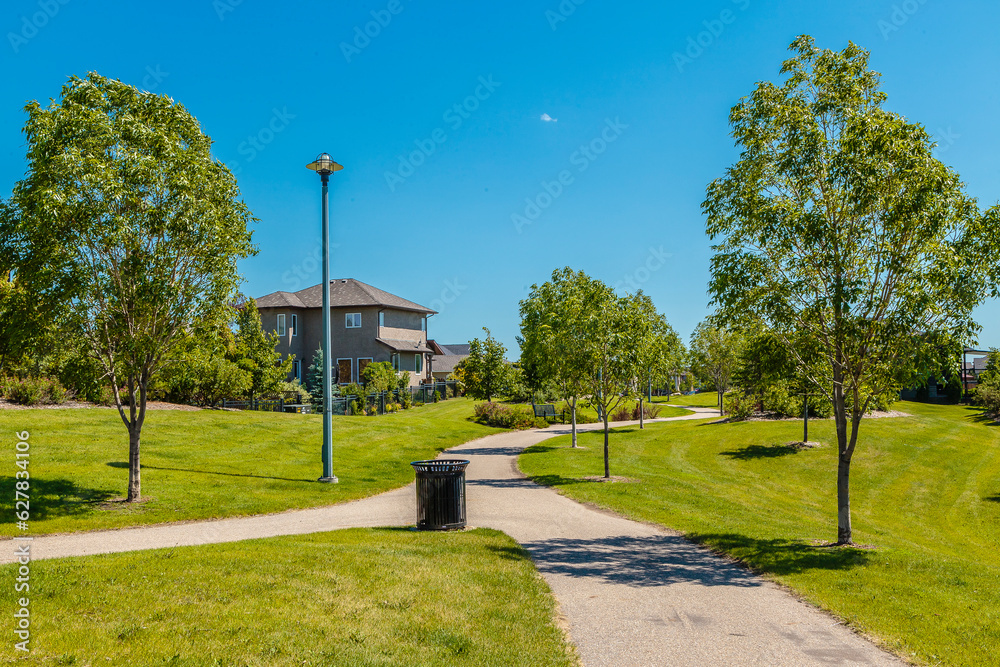 Owen R. Mann Park in the city of Saskatoon, Canada