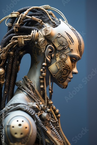 cybernetic alien robotic female 