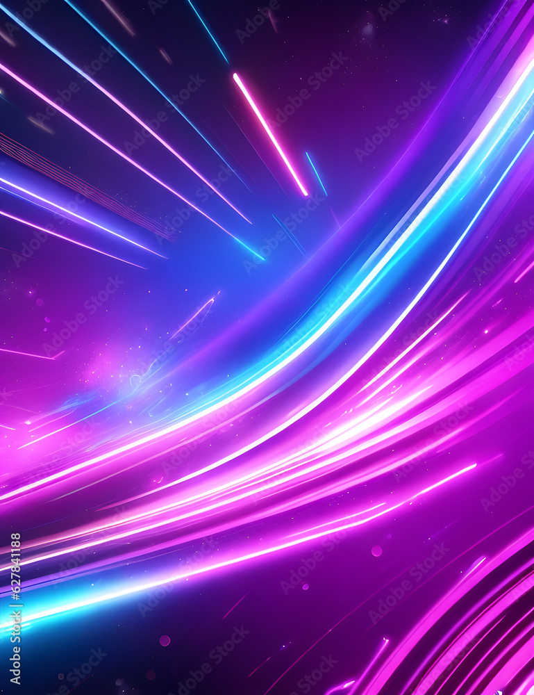 ABSTRACT COLORFUL LIGHT WAVES ABSTRACT COLORFUL LIGHT WAVES
