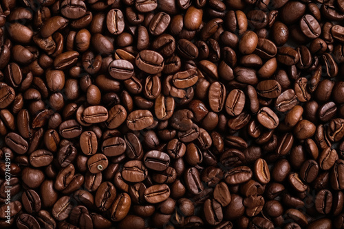 AI Generated, coffee beans background