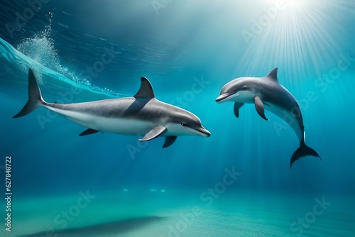 dolphingenerated by AI technology  © asad