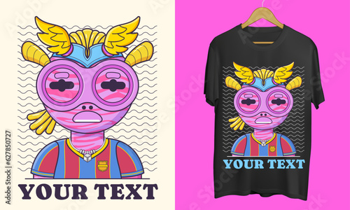 Character design, avatar design, Illustration for T-shirts and Posters, T-shirt design, streetwear,