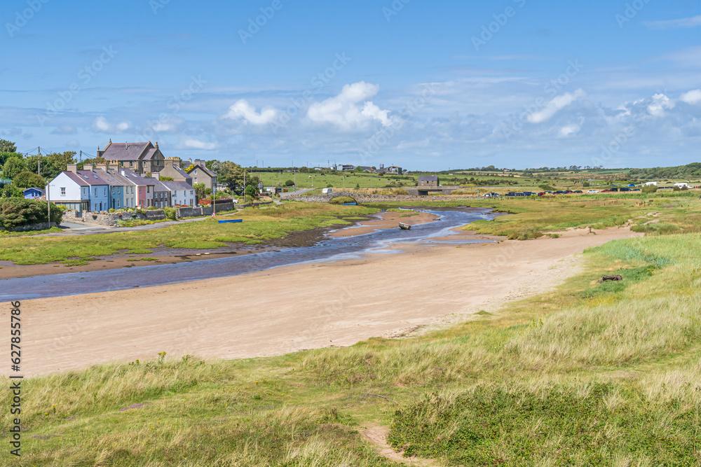The beach at Aberffraw on the west coast of Angelsey