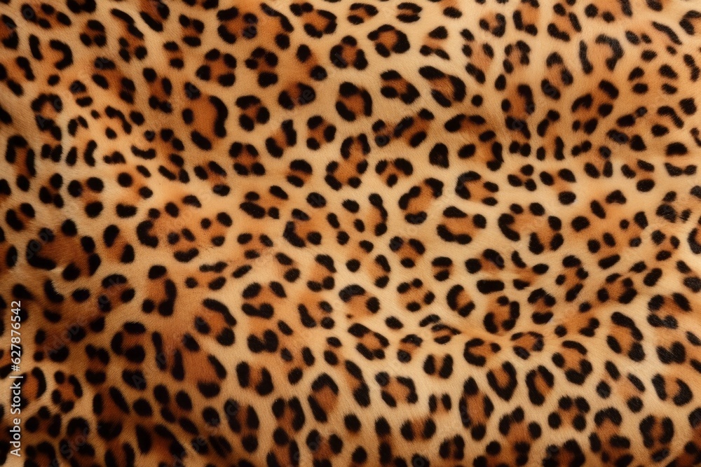 Leopard back. Background with selective focus and copy space Leopard back. Background with selective focus and copy space