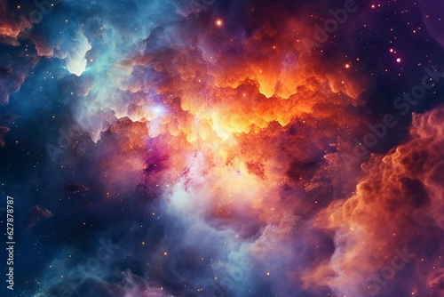 star of space  abstract background with a futuristic design 