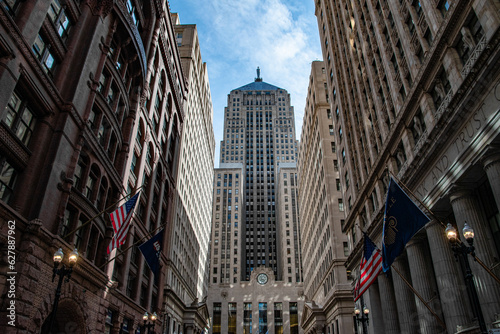 Financial District and Board of Trade  in Downtown Chicago, IL Loop © Brandon