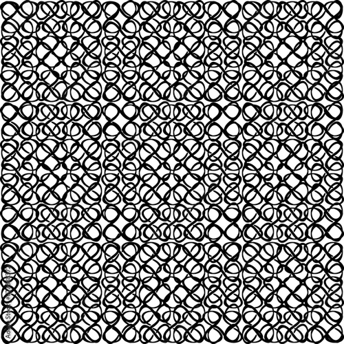 Imitation of tangled wires or threads