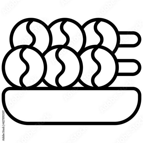 dango outline icon