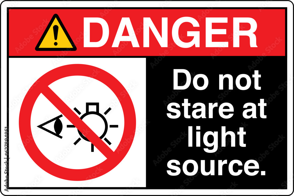 ANSI Z535 Safety Sign Marking Label Symbol Pictogram Standards danger ...