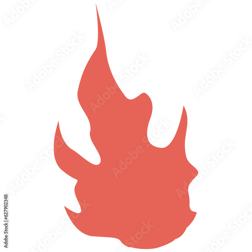 炎が燃えさかるイラスト