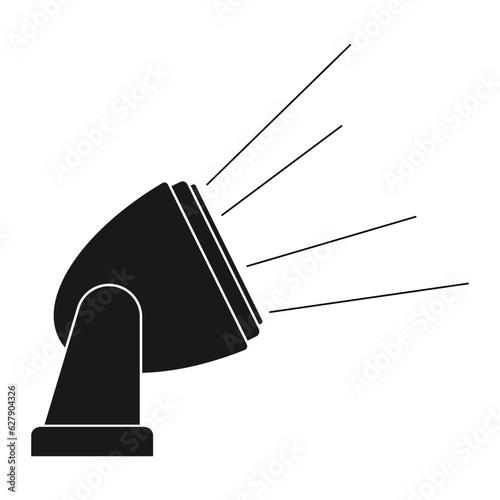 Spotlight icon vector illustration