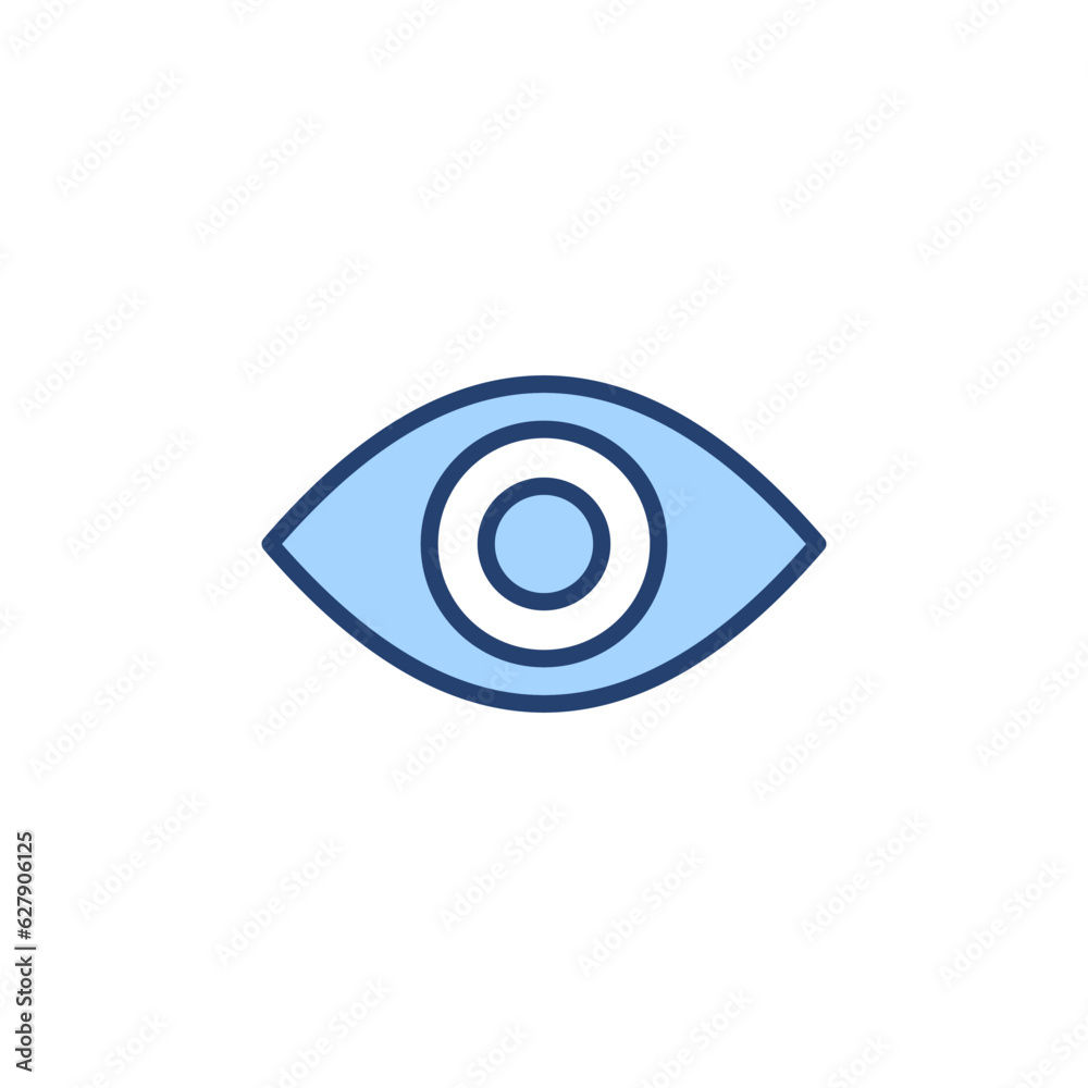 Eye icon vector. Eye sign and symbol. Look and Vision icon. Eye icon vector. Eye sign and symbol. Look and Vision icon.