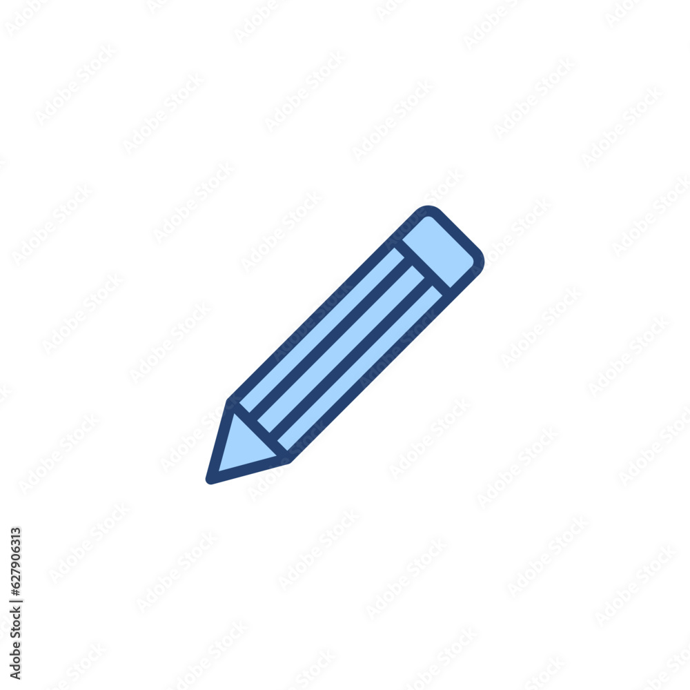 Fototapeta premium Pencil icon vector. pen sign and symbol. edit icon vector