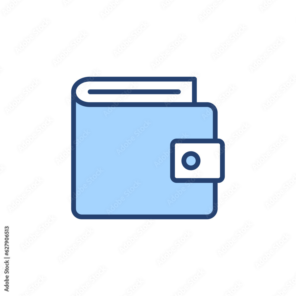 Wallet icon vector. wallet sign and symbol Wallet icon vector. wallet sign and symbol