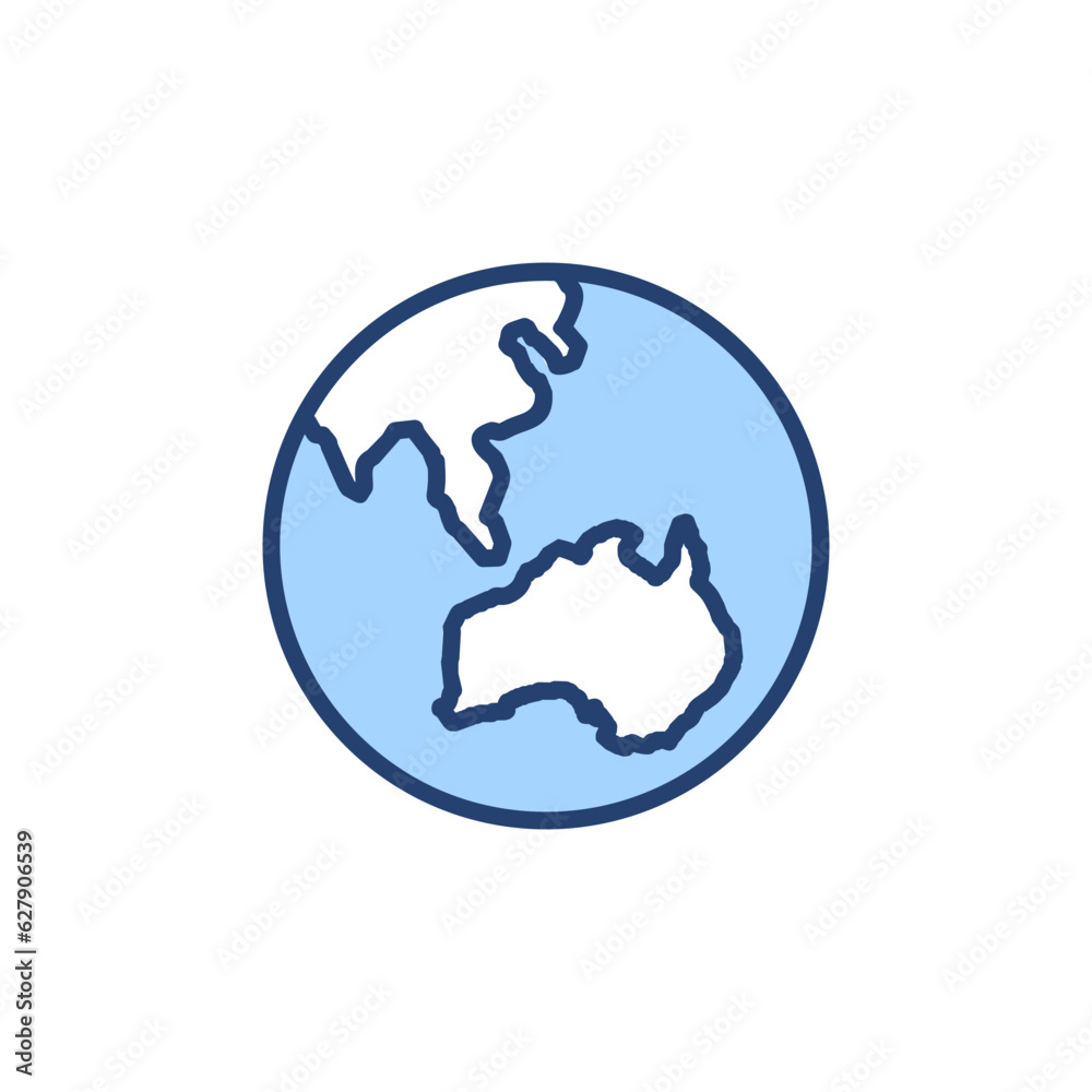 World map vector. Worldmap sign and symbol. Globe icon