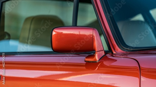 Passenger car mirror