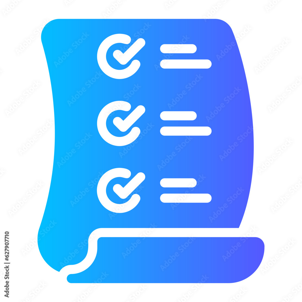 list Gradient icon list Gradient icon