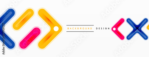 Minimal geometric background cross line. Design for wallpaper, banner, background, landing page, wall art, invitation, prints, posters