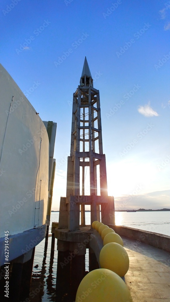 Obraz premium Masjid Terpung BJ Habibie