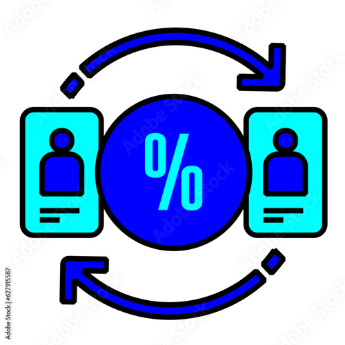 P2P lending icon