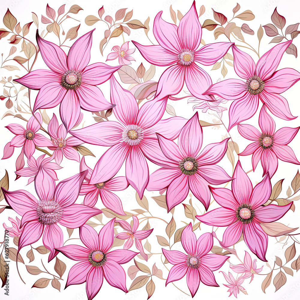 Pink Clematis Pink Clematis