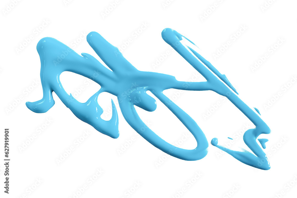 light blue watercolor drops zigzag isolated on transparent background light blue watercolor drops zigzag isolated on transparent background