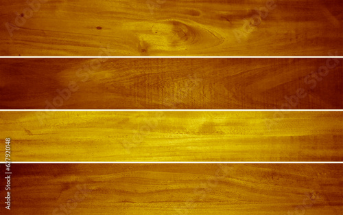 seamless texture of lacquered wooden panels on isolated with background