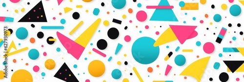 Abstract seamless pattern colorful texture effect