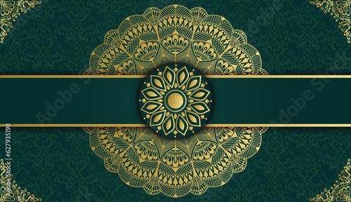 Extraordinary creative invitation card with floral mandala. Royal ornamental mandala design background. Decoration, Decorative, Ornament, Ornamental, India, Indian, invitation, Wedding, Anniversary, 