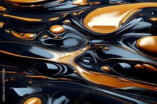 abstract background , black and golden texture 