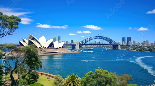 Stunning view of Sydney Harbour