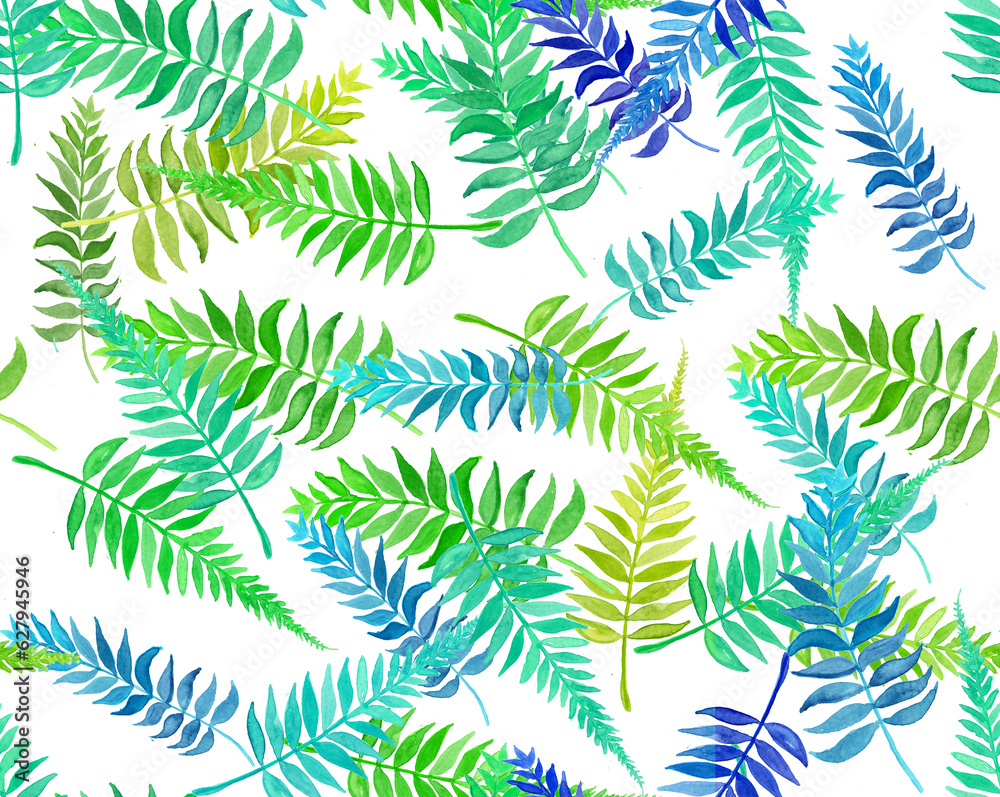 Hand drawn leaves illustration. Botanical frame with green leaves. Spring mood. Floral Design elements. Perfect for invitations, greeting cards, prints, posters, packing etc Hand drawn leaves illustration. Botanical frame with green leaves. Spring mood. Floral Design elements. Perfect for invitations, greeting cards, prints, posters, packing etc