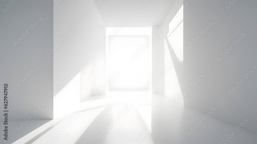 シンプルな空間、窓からの光と影|simple space. Light and shadow from the window. .Generative AI シンプルな空間、窓からの光と影|simple space. Light and shadow from the window. .Generative AI